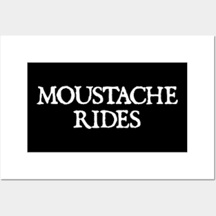 Moustache Rides Classic Movies 80s Posters and Art